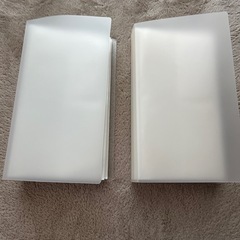 無印良品　ポリプロピレンCD・DVDホルダー三冊組