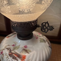 アンティーク卓上ランプの画像