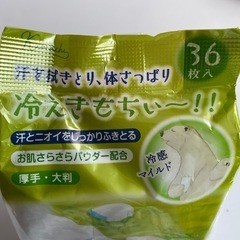新品　シロクマ　氷冷ボディーシートの画像