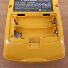 Nintendo GAME BOY COLOR 任天堂 ゲームボーイカラー イエロー CGB-001 ジャンク品 札幌 西区 西野の画像
