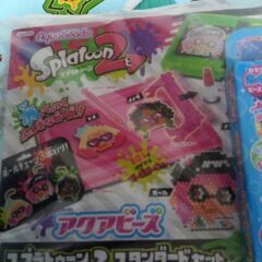 新品　未使用　未開封　アクアビーズ　福袋　チコちゃんに叱られる！　スプラトゥーン2の画像