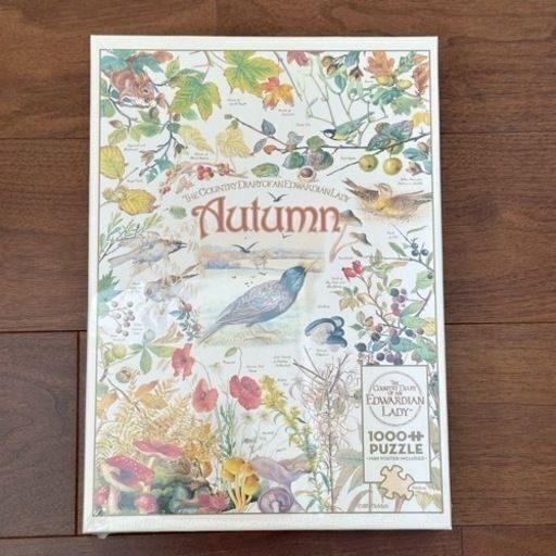 コブルヒル 1000ピース カントリーダイアリー 秋 Edith Holden 海外パズル おしゃれパズル