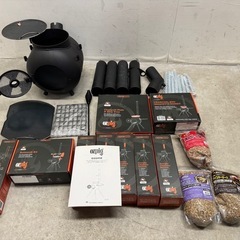 【未使用品】Ozpig オージーピッグ 薪ストーブ　ファイヤーサ...
