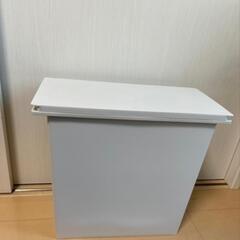 無印良品 ポリプロピレンフタが選べるダストボックス・小の画像
