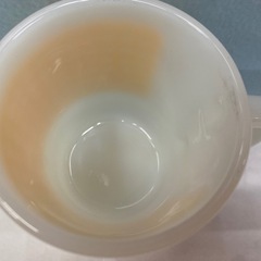 【愛品館江戸川店】ファイヤーキング ギンガムチェックマグ イエロー 年代1960年～1976年代 ID:102-027673-007の画像