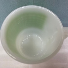 【愛品館江戸川店】ファイヤーキング ギンガムチェックマグ グリーン 年代1960年～1976年代 ID:102-027672-007の画像