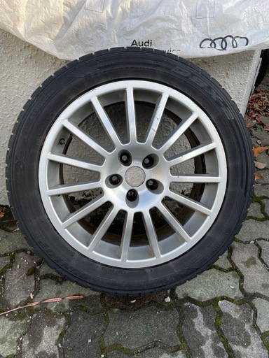 ドイツ製ロンデルのアルミホイールとスタッドレスタイヤ