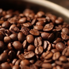 自家焙煎 中深煎り コーヒー豆150g