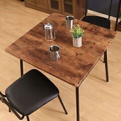 【定価：14,884円】ダイニングテーブル ヴィンテージ風