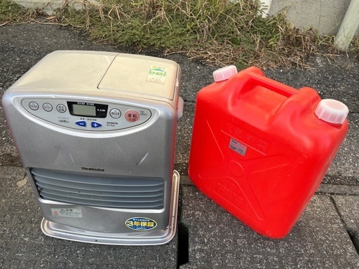 石油ファンヒーター ダイニチ KF-R32 2003年製  灯油缶付き