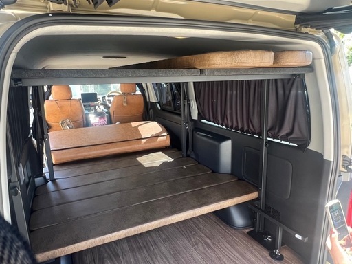 ドッグバン オリジナルベッドキット ハイエース　ドックベットキット　フレックス