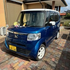 売れました。普通のNBOXプラス青白車検23ヶ月