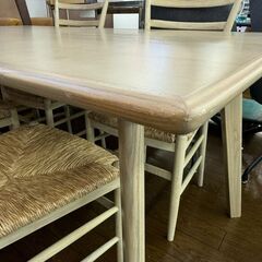 2-54 CHERRY 天然木ダイニング5点セット【一部地域配送可・現状渡し】カグマニアの画像