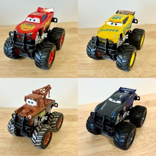 新品】カーズ モンスター トラック 4台セット