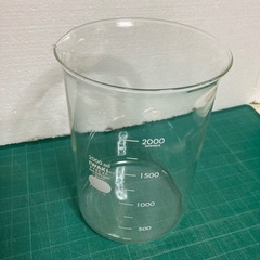 パイレックス2000mlビーカー中古の画像