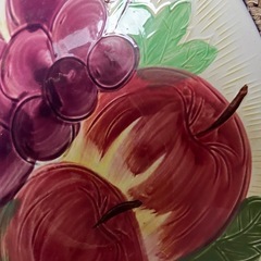 手描き果物入れの画像