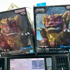 ゴジラフィギュアセットの画像