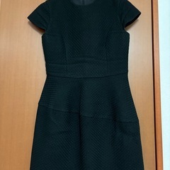 値下げしました！　ヨーコチャンのネイビーのワンピース