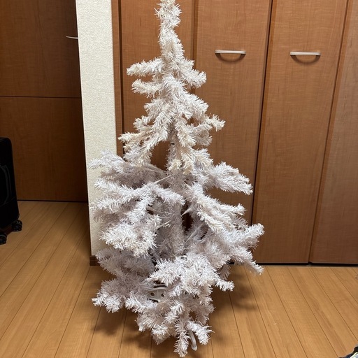 クリスマスツリーホワイトツリー116cm (D丸ママ) 豊四季の年中 クリスマスツリーホワイトツリー116cm (D丸ママ) 豊四季の年中