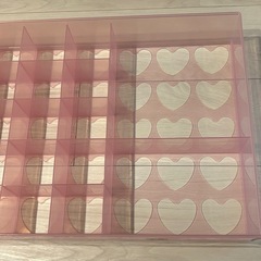 タンス 収納 仕切りケース ピンクの画像