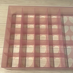 タンス 収納 仕切りケース ピンクの画像