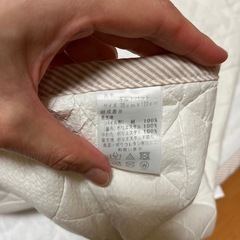 お昼寝布団サイズ　防水　汗取り　パッドの画像