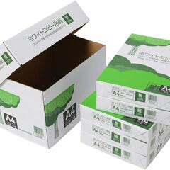 エイピーピー・ジャパン(APPJ) APP 高白色 ホワイトコピー用紙 A4 白色度93% 紙厚0.09mm 2500枚(500枚×5冊) PEFC認証 （CP1）の画像