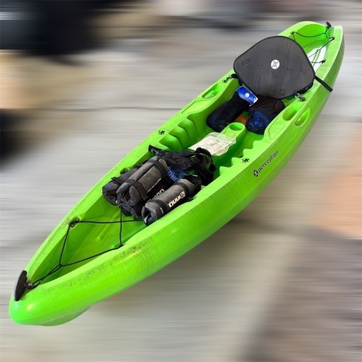 カヤック perception パーセプション TRIBE トライブ 11.5フィート ライムグリーン パドル付