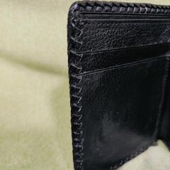 エイ革　スターマーク　ガルーシャ　スティングレイ　革財布の画像
