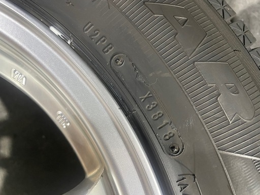 購入者決まりました‼️ジムニー用アルミタイヤセットバリ溝