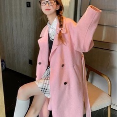 レディース コート ロングコート レディース チェスターコート コート レディース 春秋 暖かい 大人 無地 きれいめ 春 秋の画像