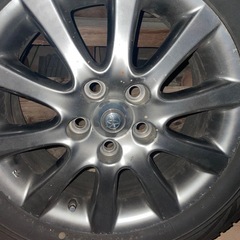 スタッドレスタイヤ　16インチ　205/65R16　トヨタ　純正　アルミホイール　冬タイヤ　ブリヂストン　ＶＲＸ　中古の画像