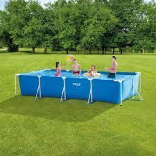 591793　インテックス 4.5 x 2.2m フレームプール　A5397