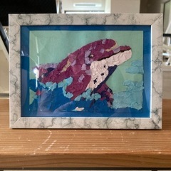ちぎって貼り絵　講座の画像