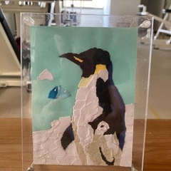 ちぎって貼り絵　講座の画像