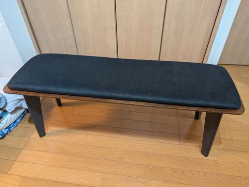 【廃棄予定・お早めに】110cmダイニング用ベンチ