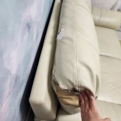 本革　ソファの画像