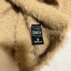 美品 長袖 シャギー ニット トップス セーター 茶系 XL LL の画像