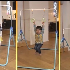 室内鉄棒 折りたたみ鉄棒の画像