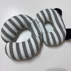 ネックピロー 首枕 ベビーピロー 枕 猫耳 クッション セパレート サポートの画像