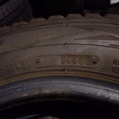 2022年製ダンロップSV01 145R12 6PR 中古4本　軽トラ軽バスにの画像