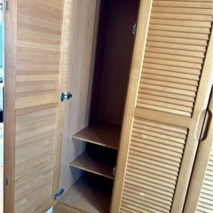 〈お取引完了〉木製 洋服箪笥、衣装箪笥の画像