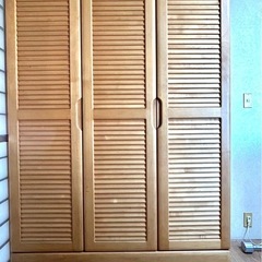 〈お取引完了〉木製 洋服箪笥、衣装箪笥