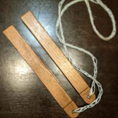 拍子木　紙芝居　お祭り　火の用心　舞台　小道具