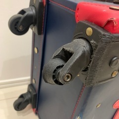 レトロ キャリーケースの画像