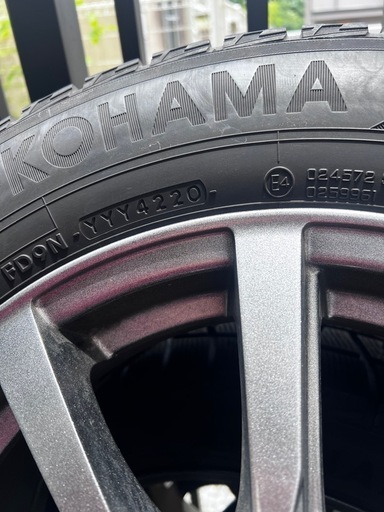 タイヤホイルセット4本