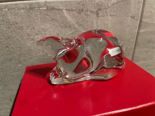 値下げ。バカラ動物クリスタル