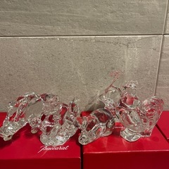 希少なバカラアニマルセット売り