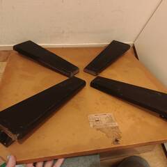 【100円】正方形　ちゃぶ台　ローテーブル　ミニデスク　サイドテーブル　茶色明るめのブラウンの画像