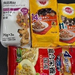 高齢犬用レトルトフードの画像